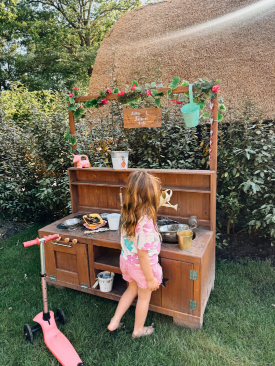 Boshuisje wellness hottub kinderen