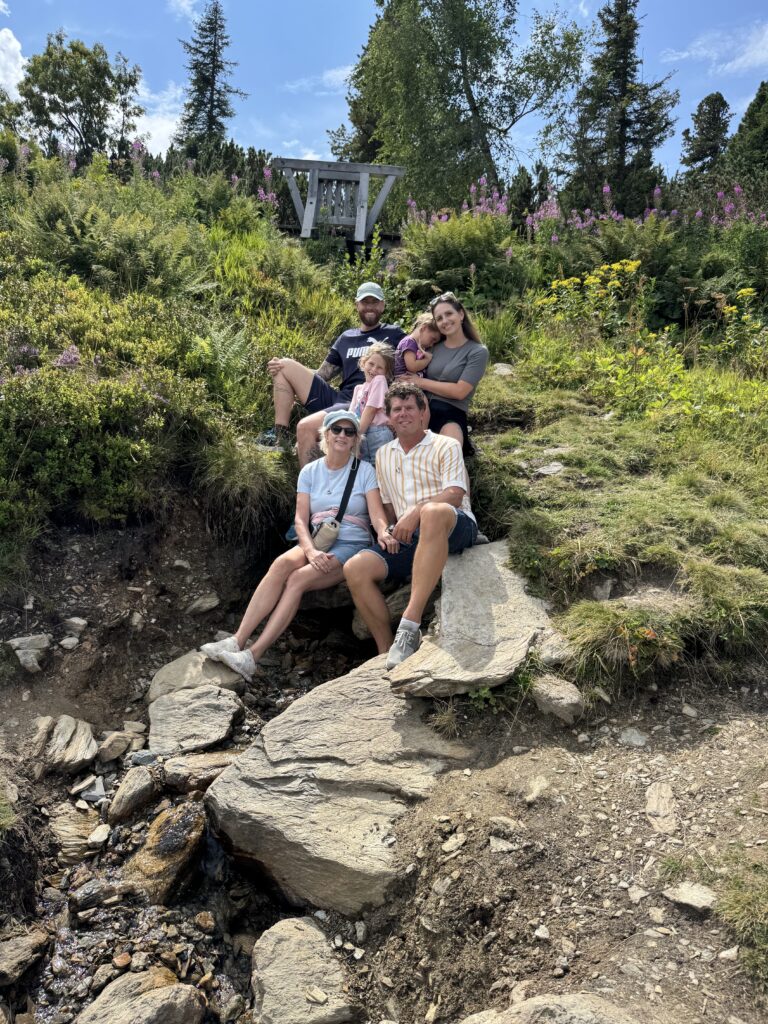 Boshuisje met kinderen