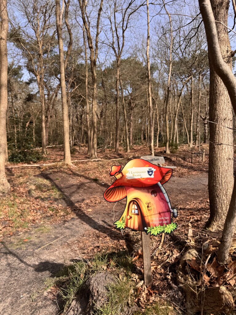 Boshuisje met kinderen