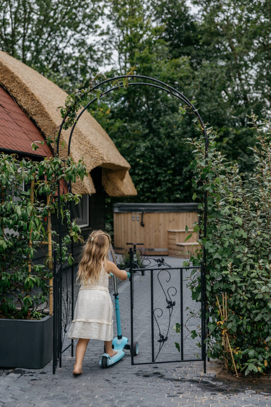 Boshuisje kidsproof en wellness